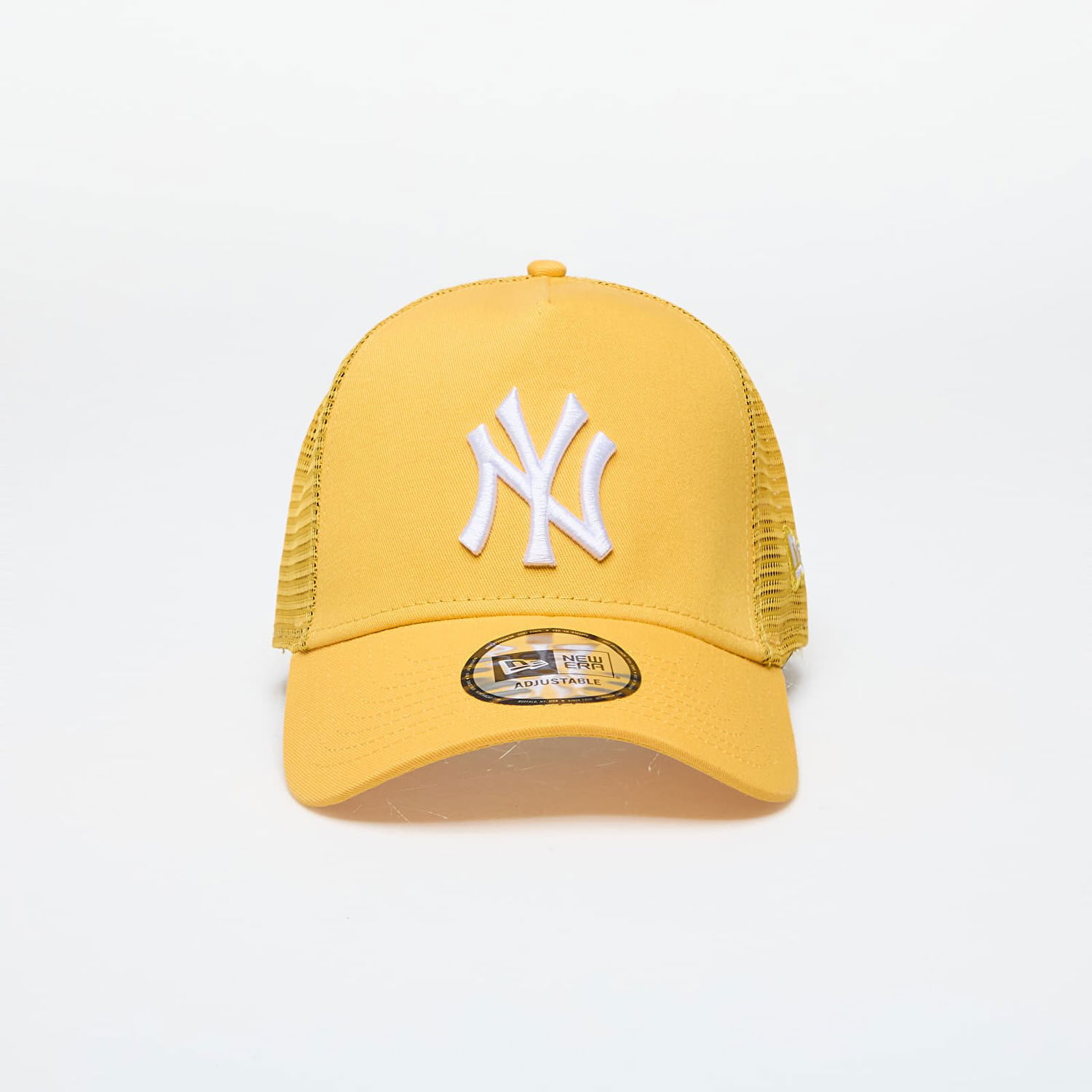 Шапка с козирка New Era New York Yankees 9Forty Trucker Grilled Yellow/ White Жълто | 60503393, 0