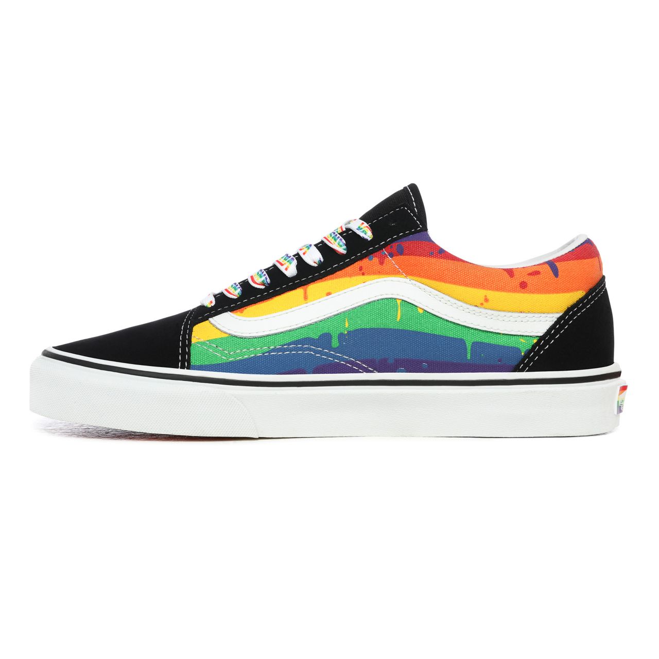 Кецове и обувки Vans Rainbow Drip Old Skool Многоцветен | VN0A5AO92CV, 0