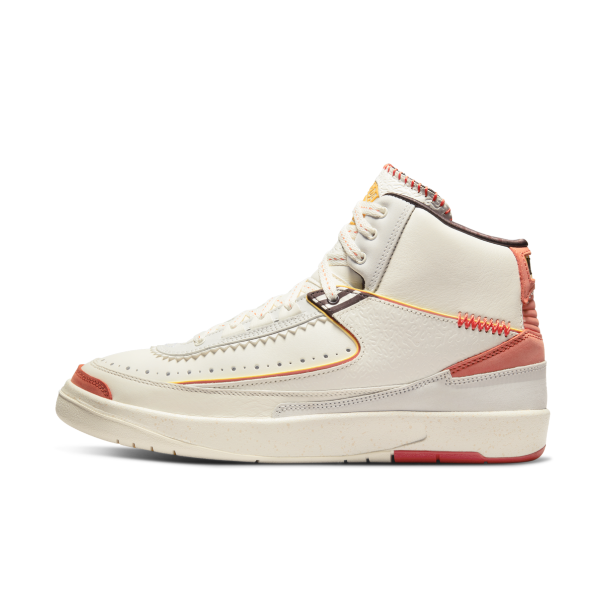 Кецове и обувки Jordan Maison Chateau Rouge x Air Jordan 2 High Бежово | DO5254-180, 0