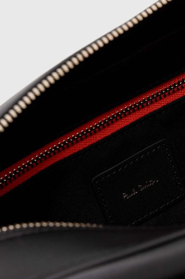 Чанта през рамо Paul Smith Paul Smith Leather Crossbody Bag Черно | M1A.6796.BMULTI, 4