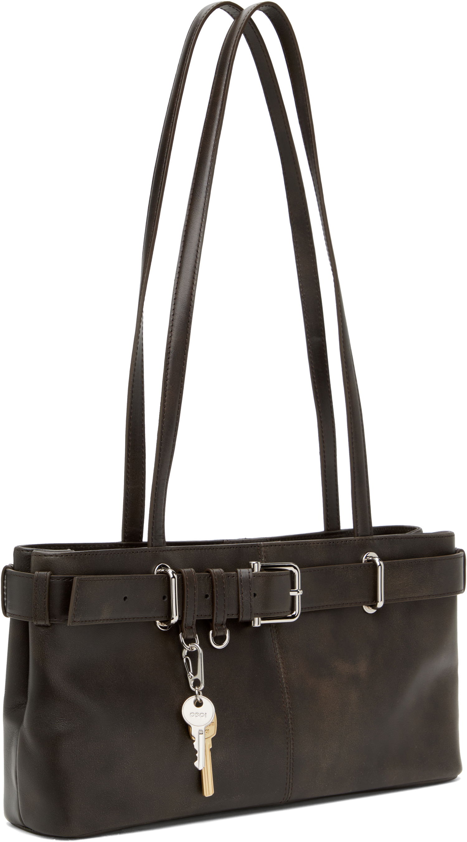Дамска чанта OSOI OSOI Shoulder Brocle Bag Кафяво | 25SSB05007107, 1