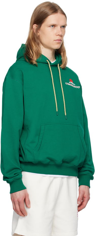 Суитчър Casablanca Casablanca Montagne Hoodie Зелено | MPF25-JTP-292-03, 1