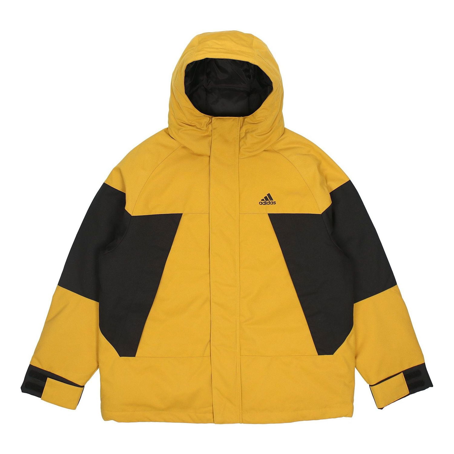 Парка adidas Originals Contrast Stitch Hooded Down Jacket Жълто | H23091, 0