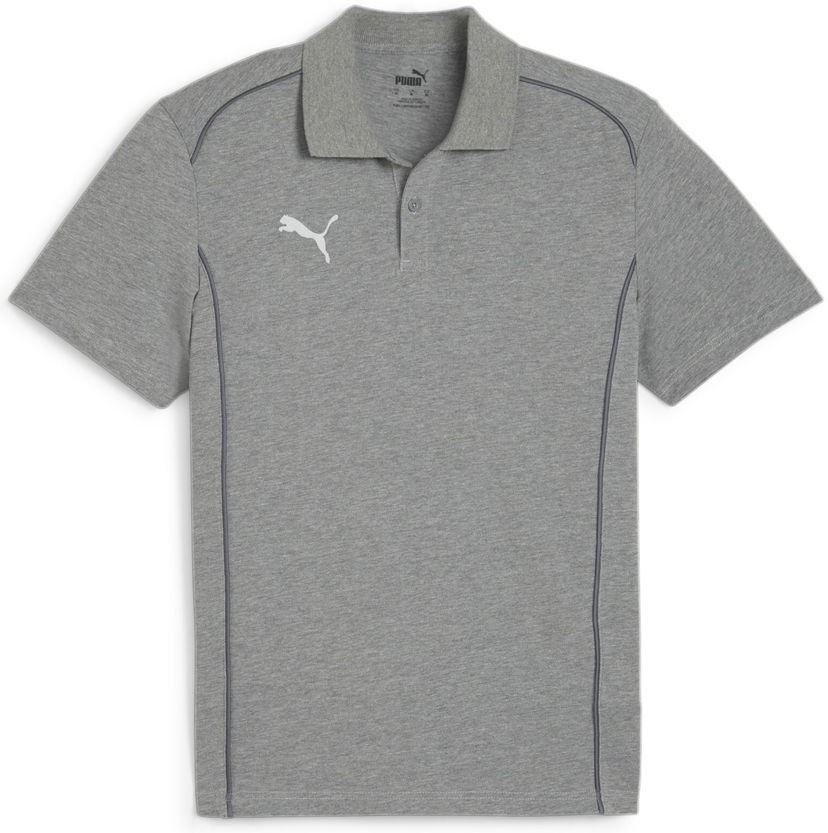 Поло тениска Puma teamFINAL Casuals Polo Сиво | 658535-33