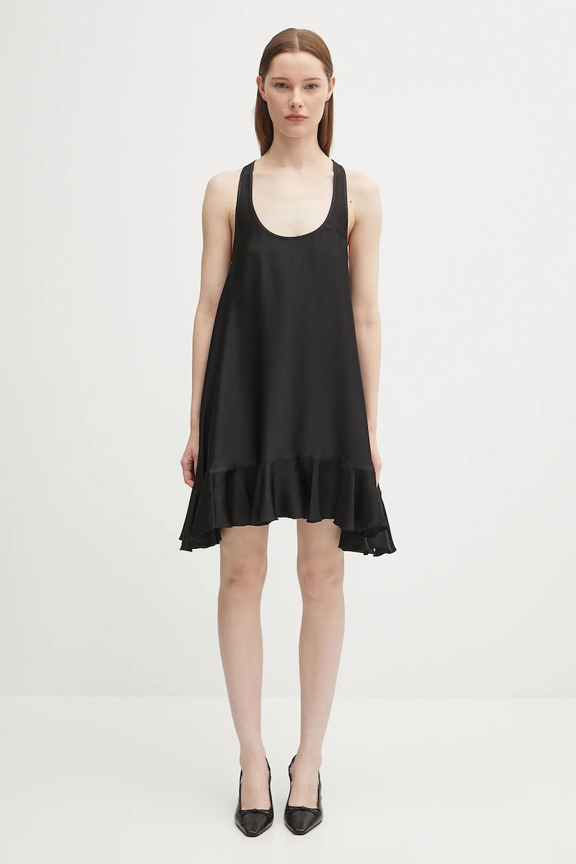 Pокля Anine Bing Anine Bing Lilith Mini Dress Черно | A.02.11131