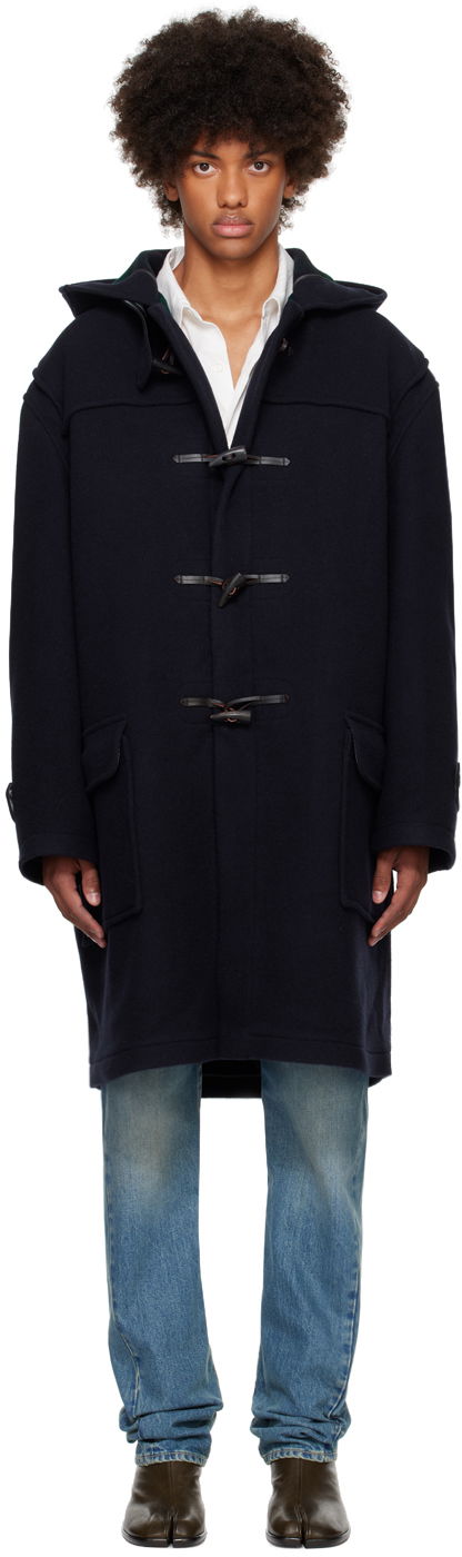 Палта Maison Margiela Toggle Coat Синьо | S50AA0153 M35230, 0