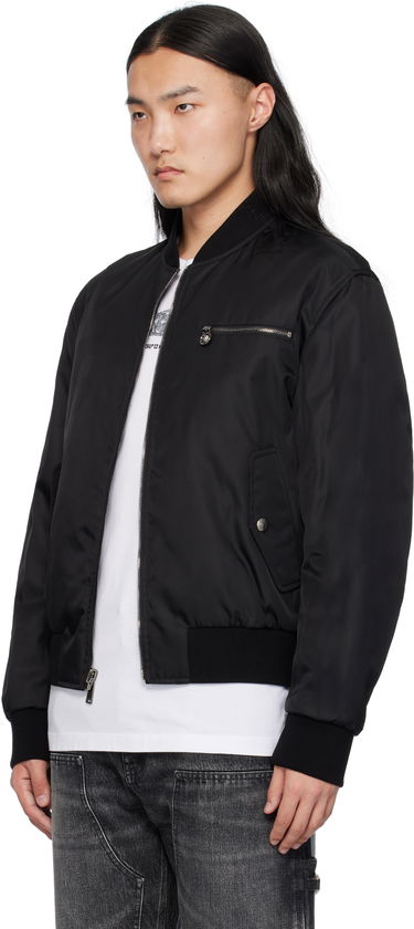 Яке бомбър Versace Versace Medusa Chains Reversible Bomber Jacket Черно | 1018824_1A13441, 3