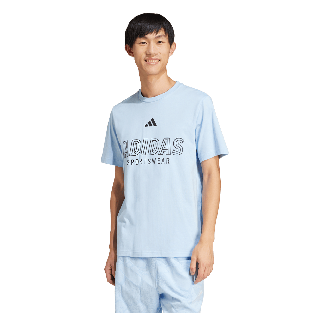 Тениска adidas Originals Sportswear Hot T-Shirt Синьо | JP1784, 0