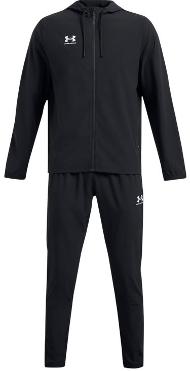 Комплект Under Armour Ch. Pro Full-Zip Hooded Tracksuit Черно | 1379455-004, 0