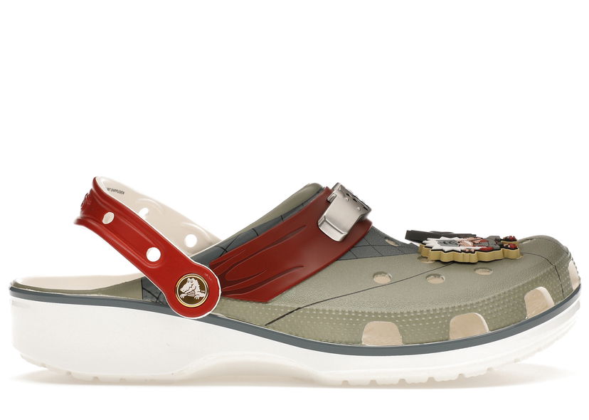 Кецове и обувки Crocs Naruto Jiraiya Classic Clog Multi Red Grey Сиво | 209886