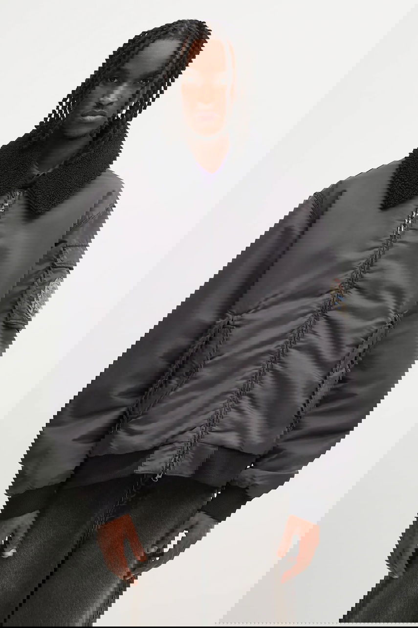 Яке бомбър Napapijri Napapijri A-Nemes Bomber Jacket Черно | NP0A891X9411, 0