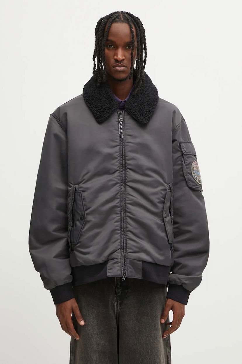Яке бомбър Napapijri Napapijri A-Nemes Bomber Jacket Черно | NP0A891X9411