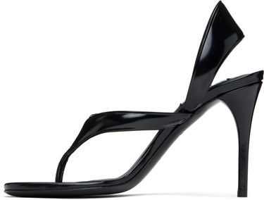 Кецове и обувки Alaïa ALAÏA Heeled Thong Sandals Черно | AA3S122CK301, 2