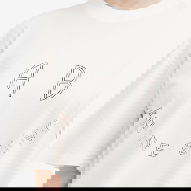 Тениска Anine Bing Kent Ivory T-Shirt X-Small Бяло | A-08-2427-150, 5