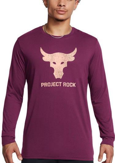 Тениска Under Armour Long Sleeve T-Shirt Bull Лилаво | 1374847-505, 0