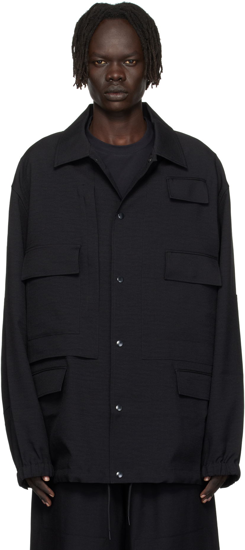 Яке Y-3 Y-3 Sport Uniform Coach Jacket Черно | JX7291
