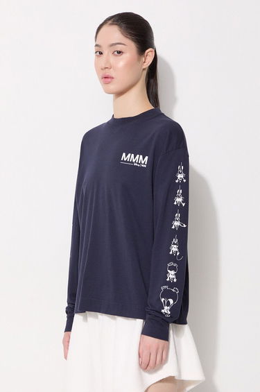 Тениска WOOD WOOD Long Sleeve T-Shirt With Print Лилаво | 12021505.2434, 0