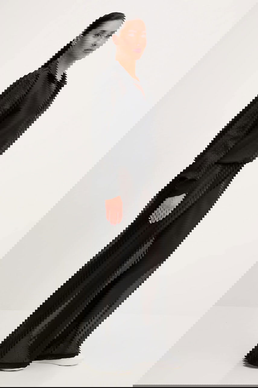Панталони adidas Performance Adicolor Sheer Wide Leg Pants Черно | JN6124, 1