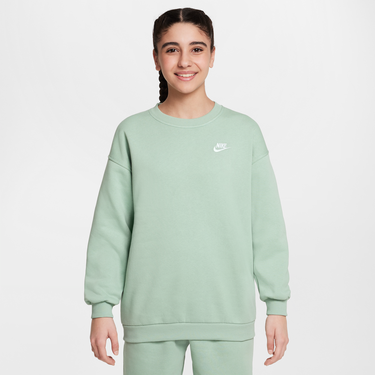 Суитчър Nike Nike Sportswear Club Fleece Crewneck Sweatshirt Зелено | FD2923-037, 2
