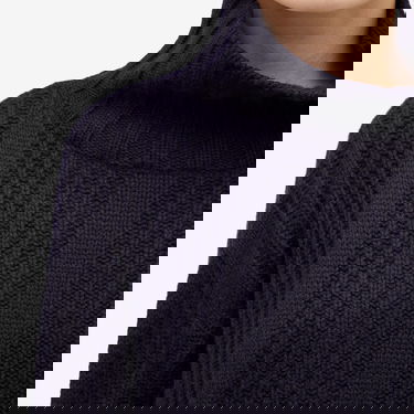 Пуловер Max Mara Knitted Turtleneck Jumper Size Large Синьо | 2421366012600-004, 5