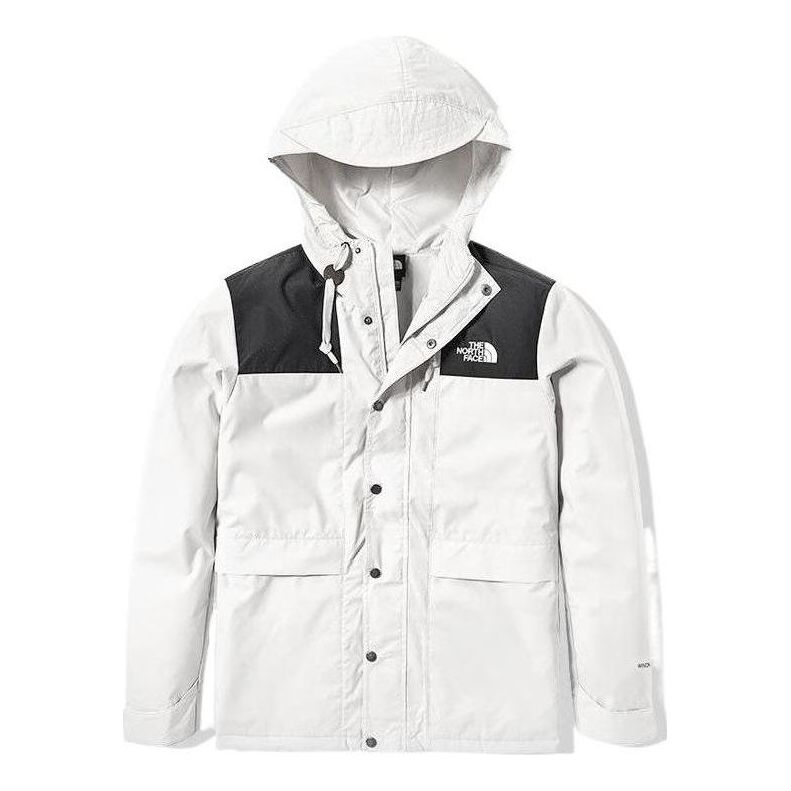Парка The North Face Mountain Logo Windbreaker Jacket Бяло | NF0A81NO-FN4, 0