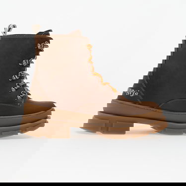 Кецове и обувки Palm Angels Track Ankle Boots Brown/ Off White Кафяво | PBIE001F25LEA0016003, 2