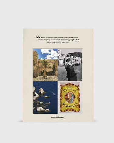 Книга и списание ASSOULINE “Sicily Honor” By Gianni Riotta Бяло | 9781649802170, 3