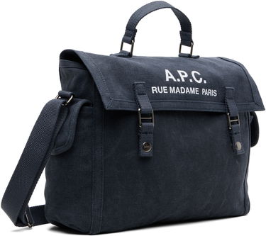 Чанта през рамо A.P.C. A.P.C. Recuperation Satchel Bag Тъмно синьо | COHGV-H61930, 1