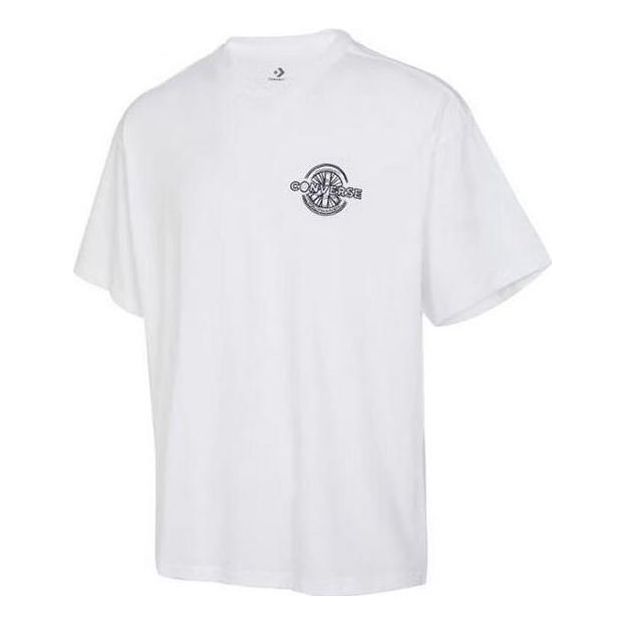 Тениска Converse Biking World Graphic Tee Бяло | 10025241-A02