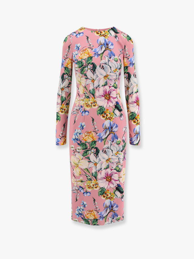 Dolce & Gabbana Floral Print Midi Dress