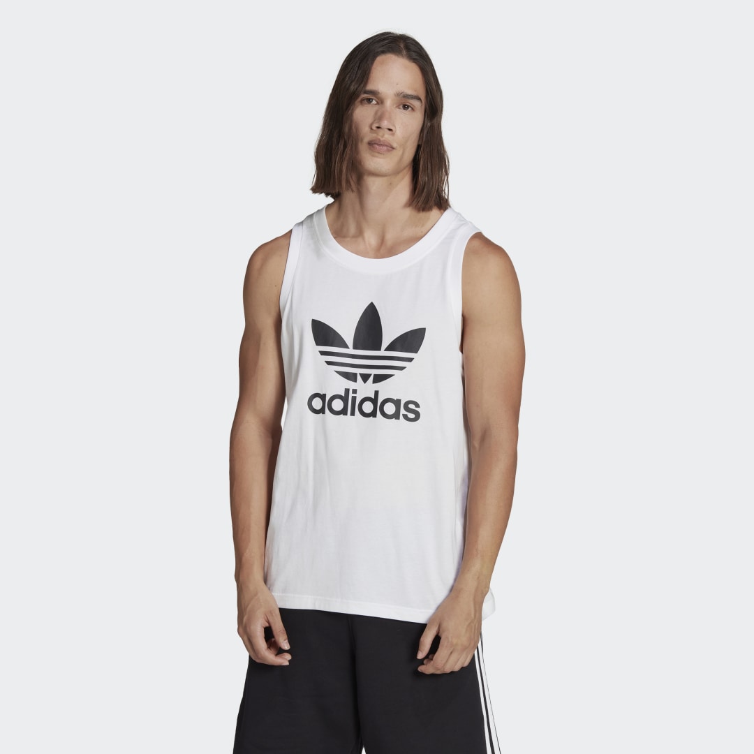 Фланелка adidas Performance Adicolor Classics Trefoil Бяло | IA4808, 0
