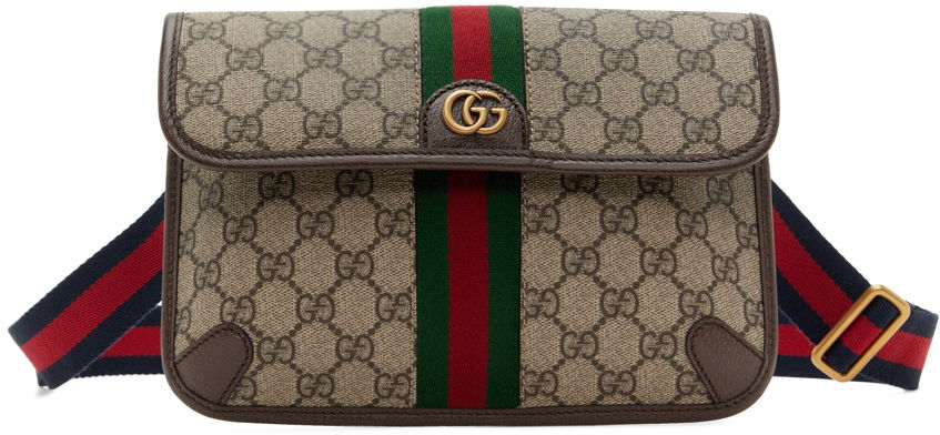 Чанта за кръста Gucci Small Ophidia GG Belt Bag Бежово | 752597 FACFW, 0