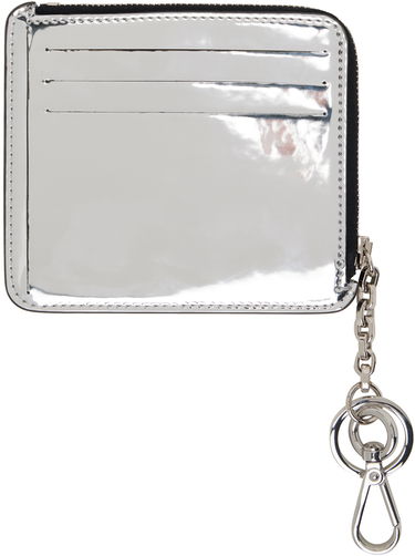 Портфейл Acne Studios Faux-Leather Wallet Сиво | CG0237-, 1