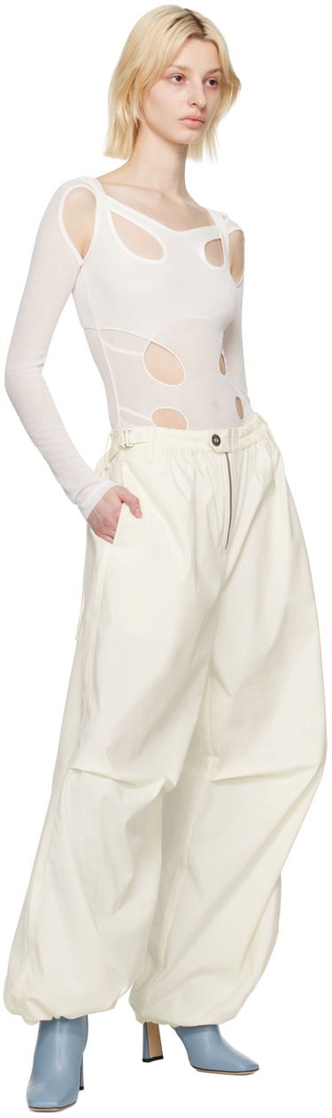 Панталони Dion Lee Zip Trousers Бежово | C2131S23, 3