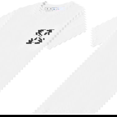 Тениска Off-White Single Arrow Slim Tee Бяло | OMAA027C99JER0120110, 1