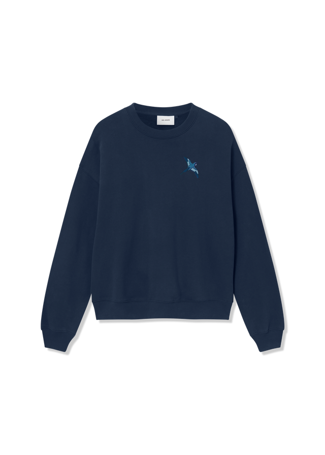 Micro Bee Bird Crewneck Sweatshirt