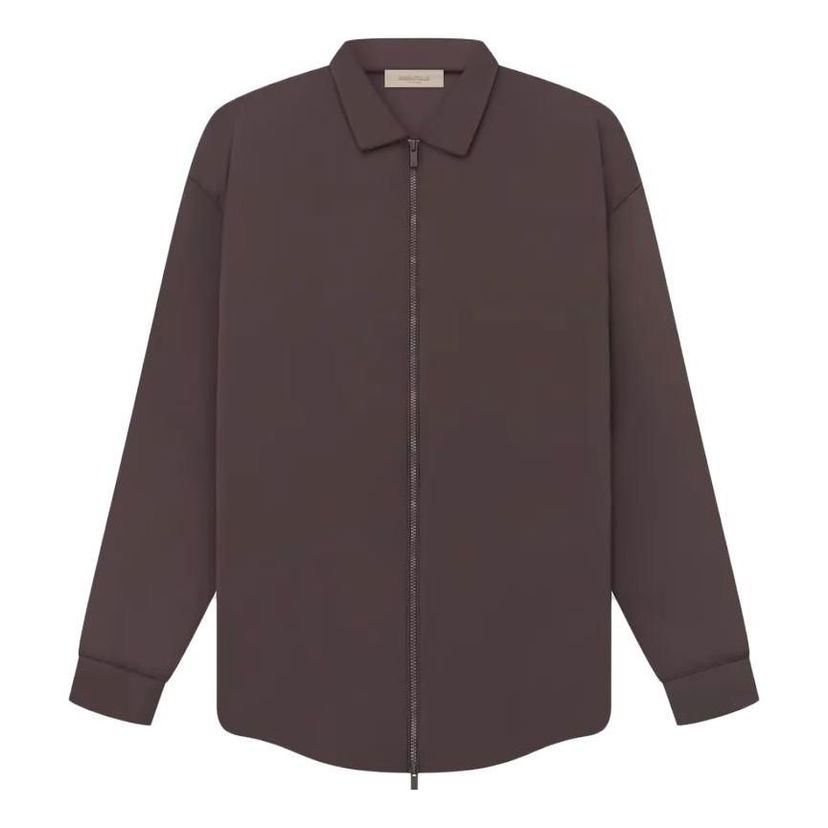 Риза Fear of God Essentials Filled Nylon Jacket Кафяво | FOG-SS23-072