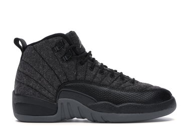 Кецове и обувки Jordan Jordan 12 Retro Wool (GS) Черно | 852626-003, 0