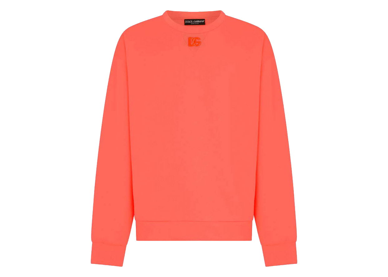 Суитчър Dolce & Gabbana Jersey Metal DG Logo Sweatshirt Pink Розово | G9VA5ZHU7LAR3722, 0