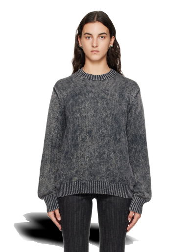 Пуловер Acne Studios Embroidered Sweater Сиво | B60296-