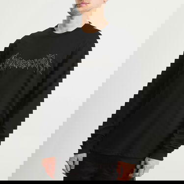 Тениска Mastermind WORLD MASTERMIND WORLD Beaded Long Sleeve T-Shirt Черно | MW25S15-TS070-011, 5