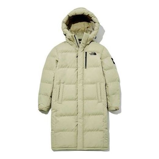 Пухо яке The North Face Long Down Jacket Бежово | NC1DL71B