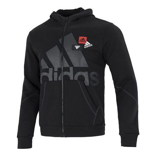 Суитчър adidas Originals Logo Hoodie Черно | HN8993, 0