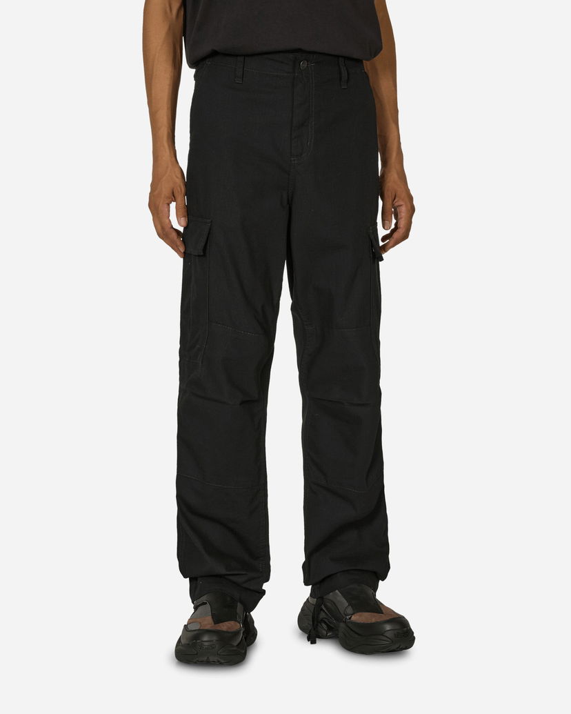 Карго панталони Carhartt WIP Regular Cargo Pants Black Черно | I032467W 8902