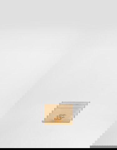 Портфейл Dolce & Gabbana Laminated Calfskin Card Holder With DG Logo Металик | BI0330AZ6488H945, 3