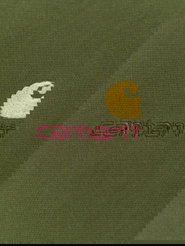 Суитчър Carhartt WIP WIP Script Hoodie Зелено | I0282792BRXX, 2
