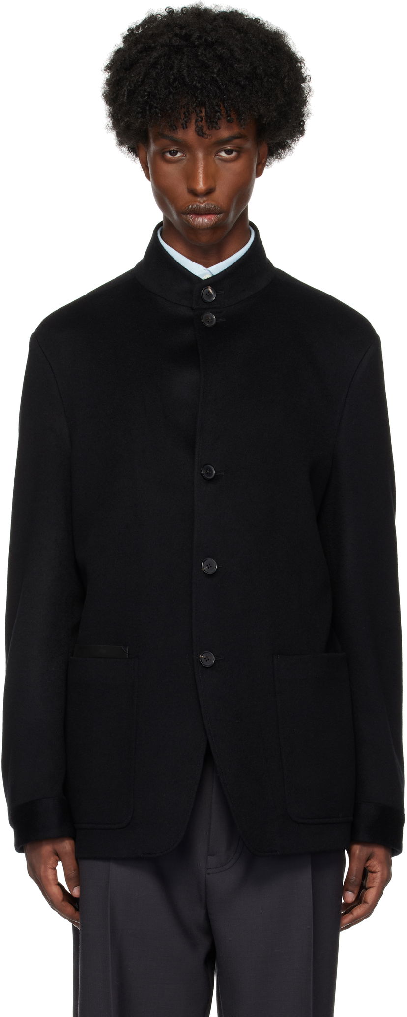 Палта ZEGNA Cashmere Jacket Черно | 869C79A8-1VHKQ0