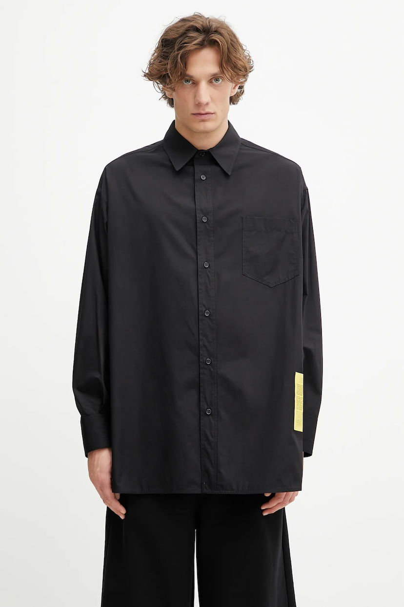 Риза Maison Margiela MM6 Maison Margiela Relaxed Fit Shirt Черно | SH0DT0034.M35480.900