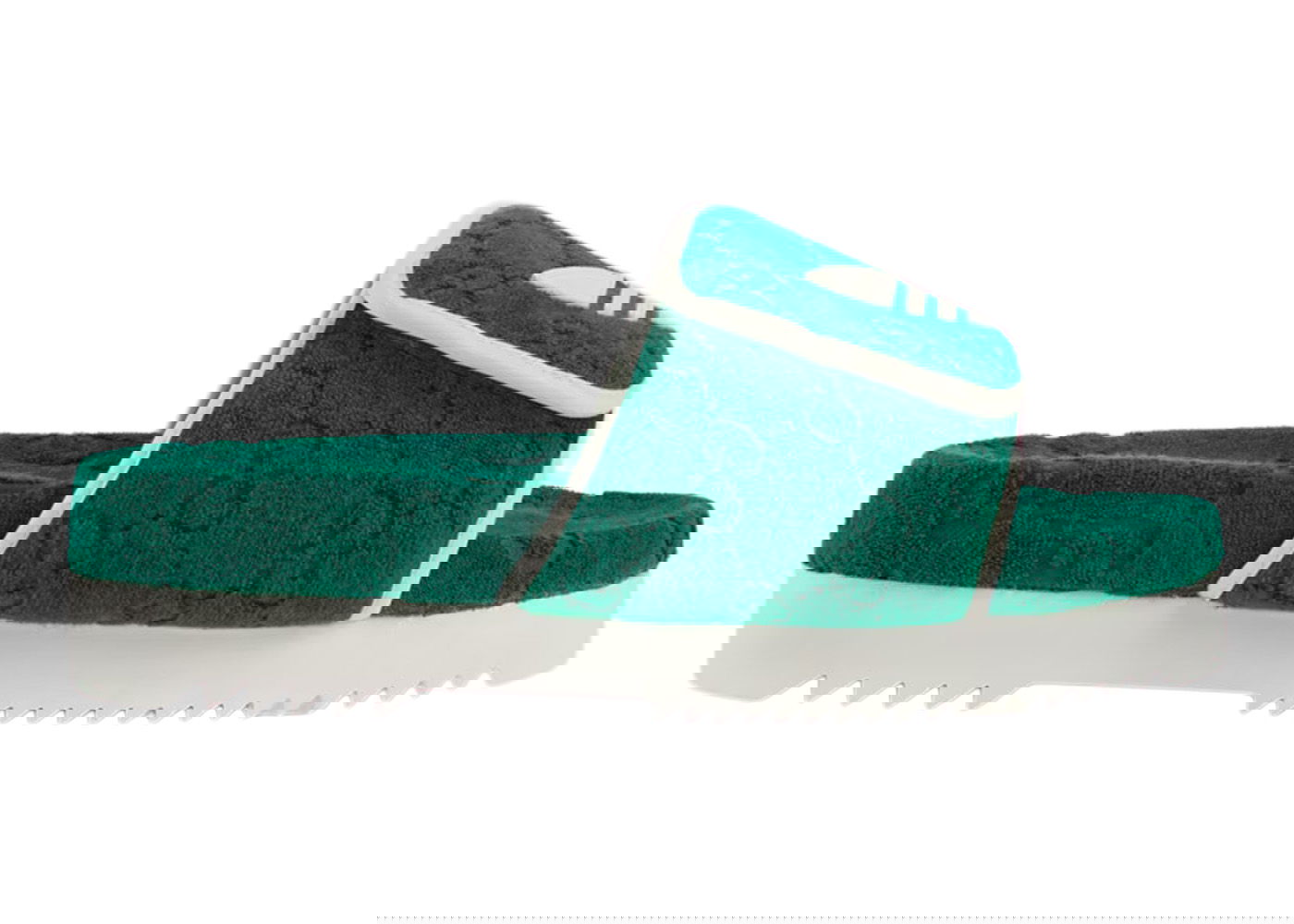 Кецове и обувки Gucci adidas x GG Platform Sandal 'Green' Зелено | 702412UU0103171, 0