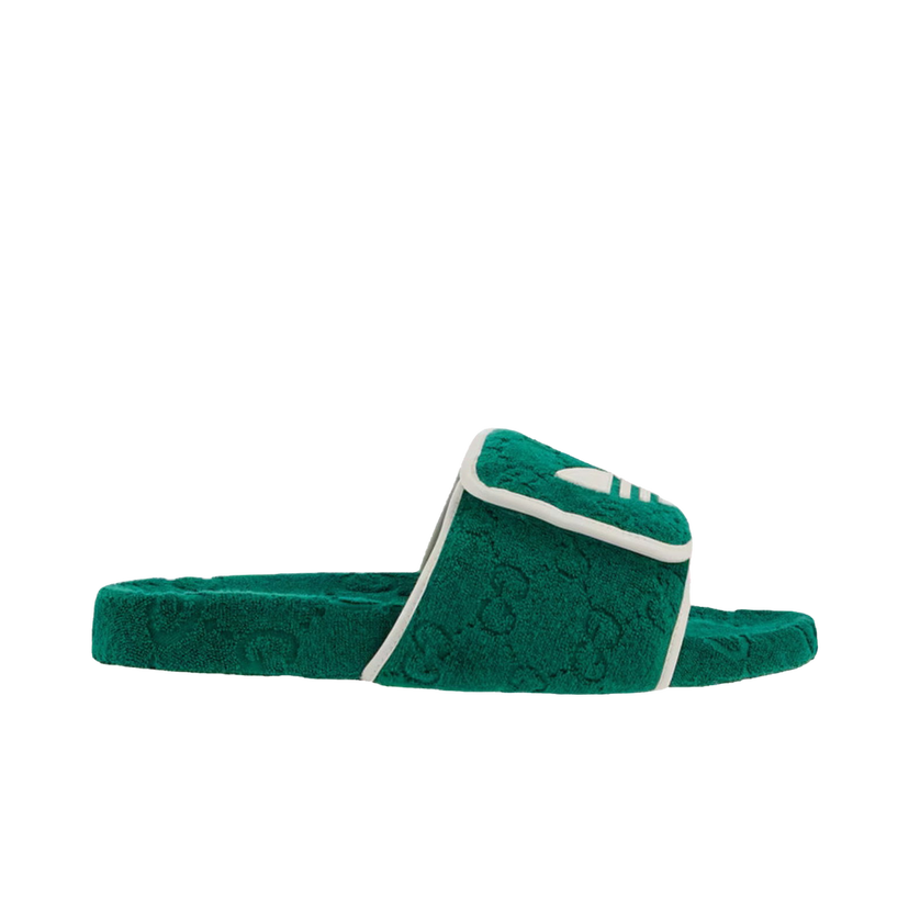 Кецове и обувки Gucci adidas x GG Platform Sandal 'Green' Зелено | 702412UU0103171